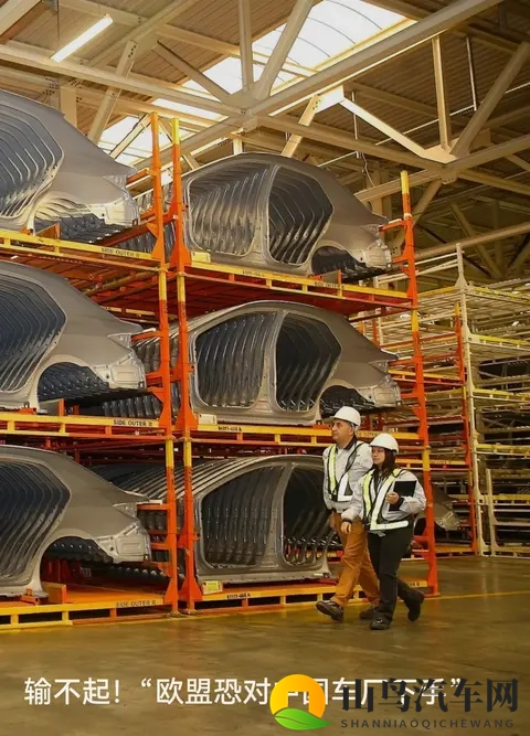 欧盟坐不住了：中国车架堆成山，他们怕欧洲汽车业要“缩水”-1