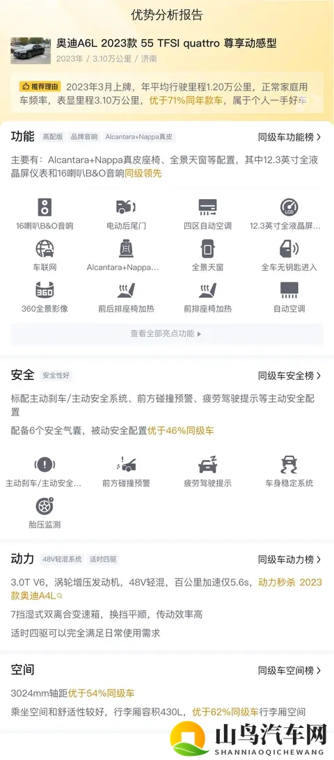 23款奥迪A6L准新车，30T+四驱，一手车况香不香？-1