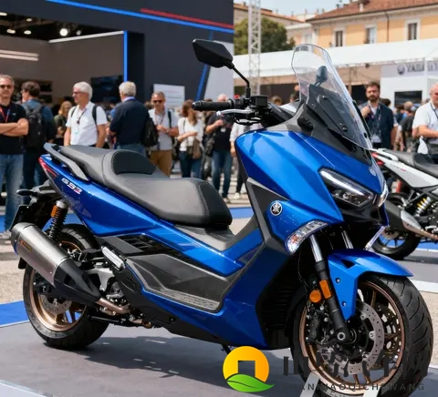 国产大排量踏板破局 升仕552G携550cc双缸亮相米兰 剑指雅马哈TMAX-2