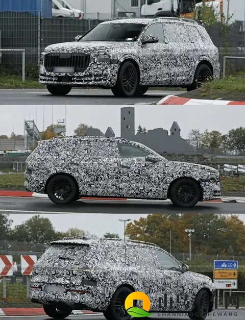 奥迪Q9霍希版现身街头，燃油旗舰还能打吗？豪华车市正悄悄变天-1