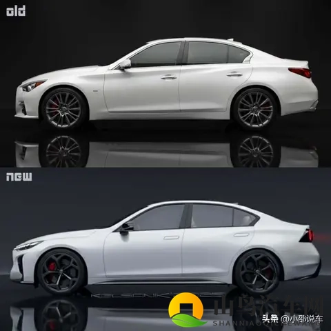 英菲尼迪Q50渲染图疯传，四圆尾灯惹争议，老粉和新粉吵翻天。-2