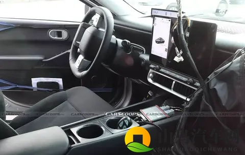 现代IONIQ 3量产版谍照首度公开 内饰布局引关注-3