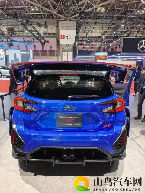 实拍斯巴鲁PERFORMANCE-B STI概念车：传奇可以复活，量产成本不低-1