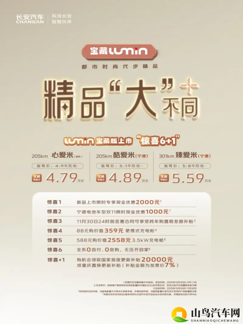 都市大女主的出行首选,Lumin宝藏版4.79万起-1