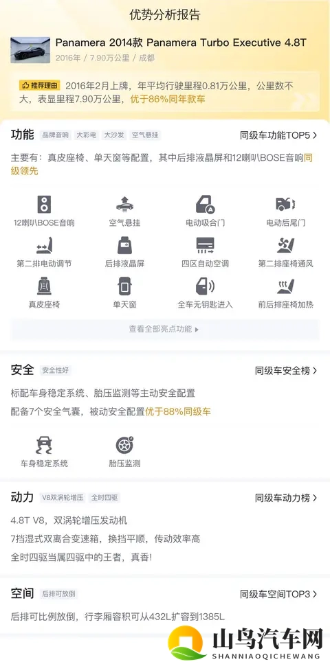 60多万拿下保时捷Panamera，体验V8的魅力-3