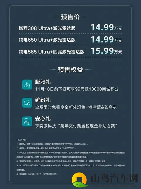 eπ007+预售15万内,激光雷达8295都给了-1