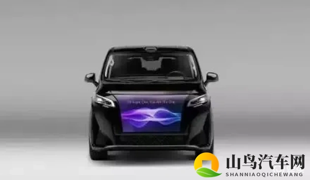 法拉第未来年底将推出前脸带LED屏的独特新车-1