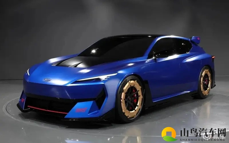 斯巴鲁STI双概念车炸场！-1