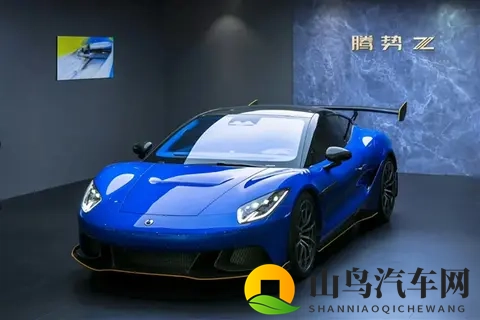 比亚迪又一款超级跑车!腾势Z无伪装亮相 硕大尾翼吸睛-1