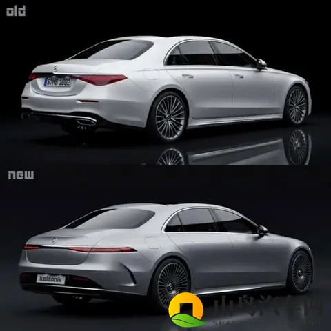 全新一代奔驰S级渲染图曝光 配备大尺寸盾牌式前格栅-3