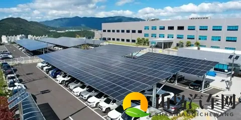 韩国新规要求大型停车场须安装太阳能顶棚,现有场地也得改建-1