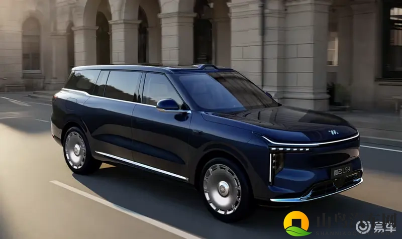 智己LS9实车曝光，当压迫感照进现实，真巨无霸-1