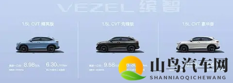 本田缤智焕新一口价898万起！合资燃油小SUV还有戏吗-2