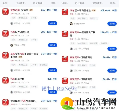 刘强东开出百万年薪招揽汽车人才-1