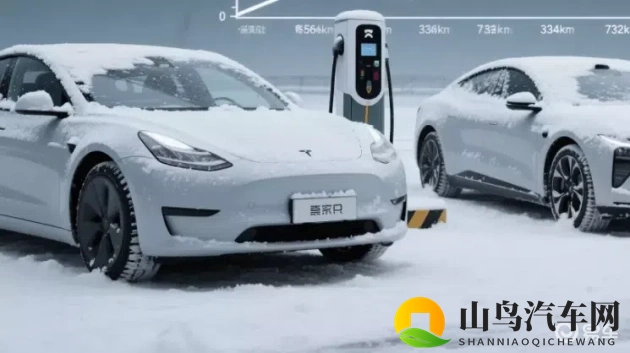 Model 3冷天续航减半,极氪001表现突出-1