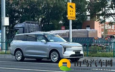 智己LS9街头偶遇记-2