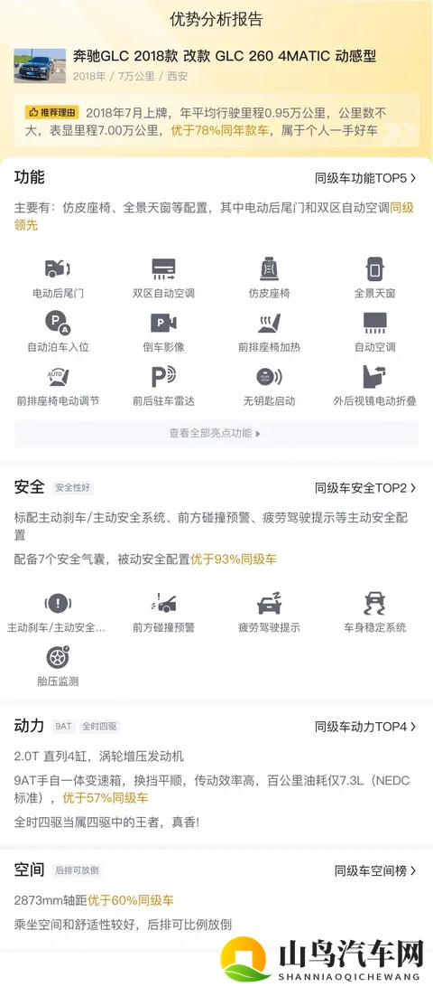 15万多拿下黑色奔驰GLC，7万公里，圆你奔驰梦！-3