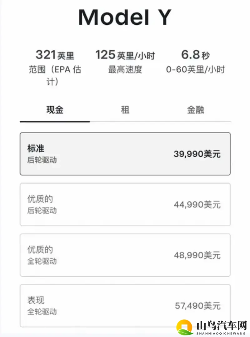 特斯拉Model Y标准版海外上市-1