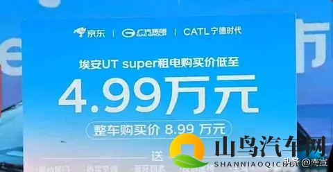 京东联手广汽宁德，租电车卖499万，这模式能走多远？-2