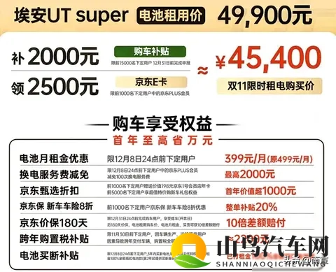 埃安推小车换电,价格打到4万9,用户真买账吗?-1