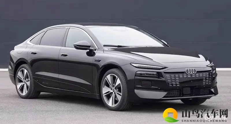 纯电奥迪A4曝光，700km续航挺好，但造型看不下去-1