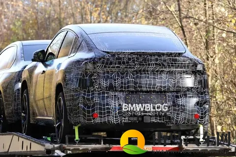 宝马第二款纯电轿跑SUV:iX4渲染图首曝,溜背造型、运动风格-3