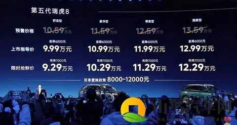 燃油SUV的绝地反击!全新瑞虎8携8155芯片杀回,929万起-1
