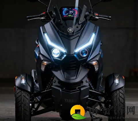 前脸焕新TCS加持 雅马哈2026款Tricity来袭 三轮通勤车再升级-3