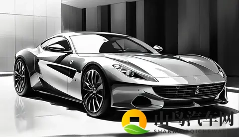 法拉利sF90:流线型越跑轮廓+红黑涂装，赛道级速度美学-2