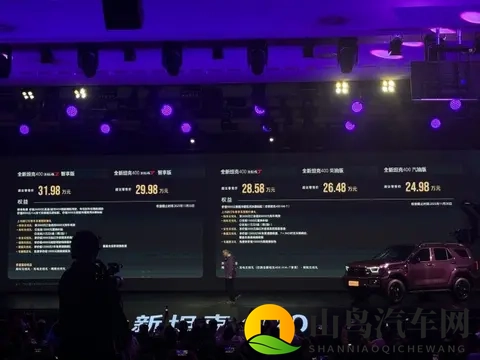 梦泪×哎呦魏？2498万起的坦克400上市玩的这么潮？-1