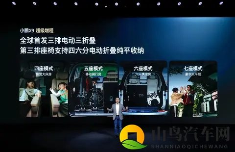 小鹏 X9 超级增程 MPV 预售：CLTC 续航 1602km，35 万-37 万元起-3