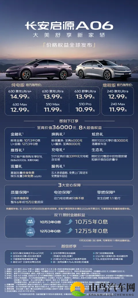 1099万起卷翻市场！长安启源 A06 重新定义10万级新能源家轿标杆-2