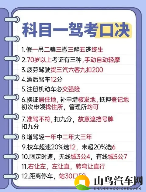 科目一高效通关指南：从学习到考试的全流程技巧-2