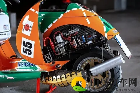 改装  致敬勒芒冠军赛车马自达787B Vespa PX80定制欣赏-1