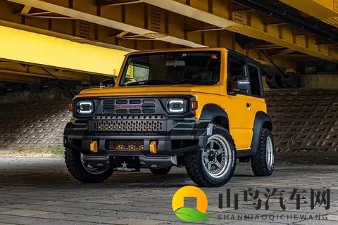 铃木吉姆尼硬核版亮相 造型霸气 性能提升-2