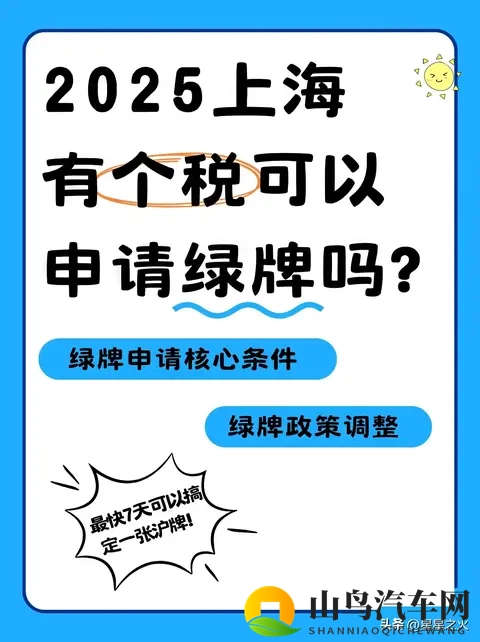 上海绿牌1231截止！有个税不够，3类人申请条件大不同（必看）-1