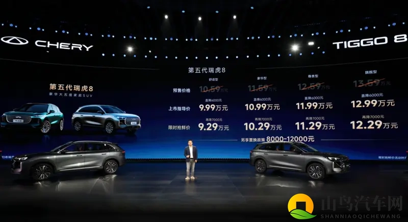 冠军再进化！限时929万元起，第五代瑞虎8全球上市-1