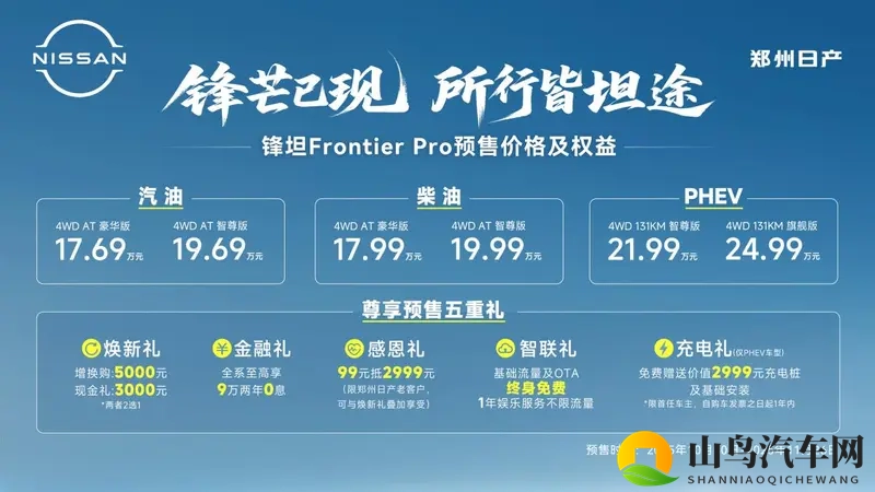豪华好玩！郑州日产锋坦Frontier Pro很懂你-1