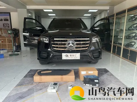 奔驰新款GLS450加装原厂HUD抬头显示系统，多一个功能多一份保障-3