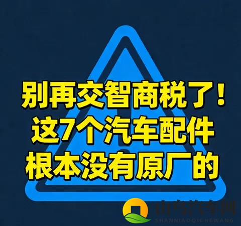 别再交智商税了!这7个汽车配件根本没有原厂的-3