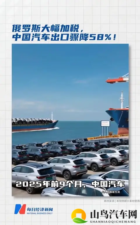 加税暴击下中国汽车对俄出口骤降58% 从一车赚数万到深耕破局-2
