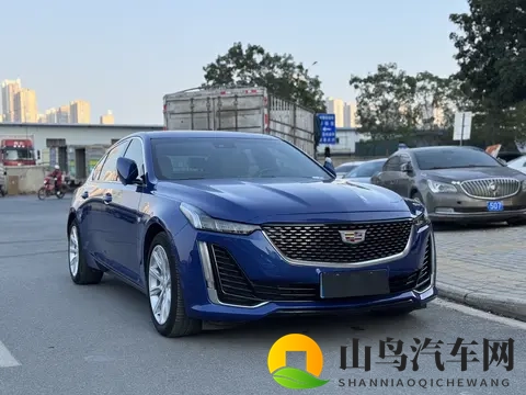 12万拿下蓝色凯迪拉克CT5,20款一手车,家用代步香不香?-2