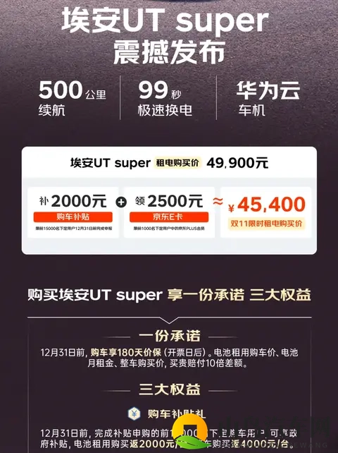 埃安UTsuper 454 万起，99 秒换电香不香？-3
