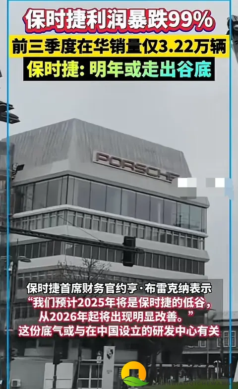 保时捷利润暴跌99%,在华销量狂跌!豪华车不香了?-1