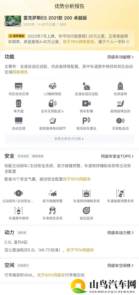 22年上牌雷克萨斯ES，4万公里，18万多带回家！-1