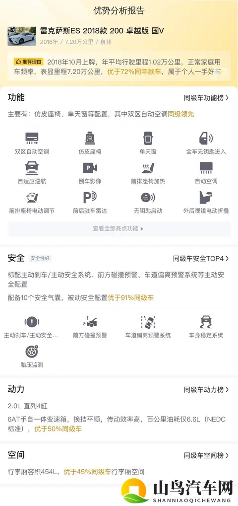 15万拿下优雅座驾,二手雷克萨斯ES香不香?-3