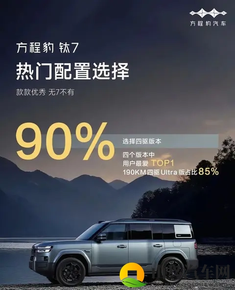 方程豹钛7太火了，订单超8万辆未交付，交付时间最长要等一个多月-2