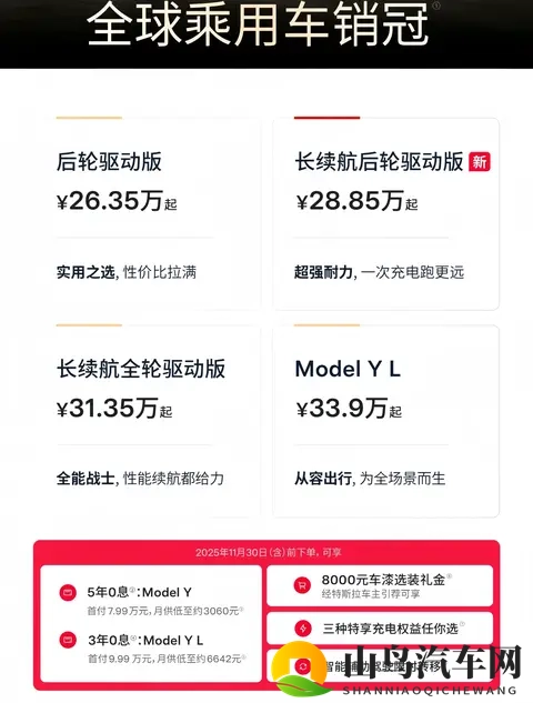 2885万起、821km续航！特斯拉Model Y长续航版上市！买它值不值？-2