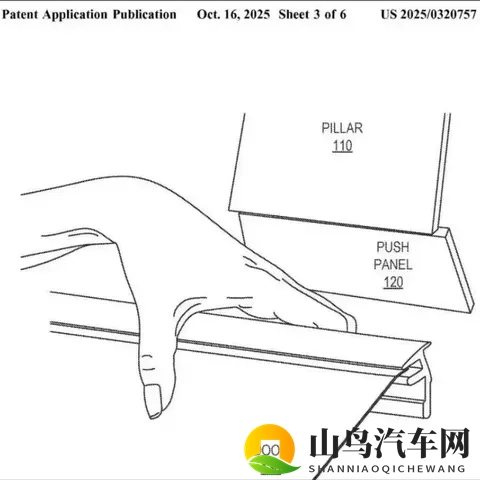 特斯拉即将取消门把手？新设计已申请专利，将门把手装入车门中-2