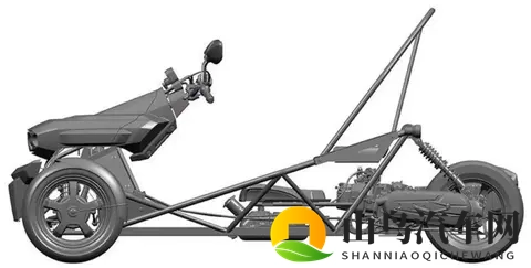 铃木倾斜式三轮车概念设计曝光：低成本交通工具新探索！-3